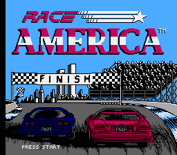 Race America screenshot 3 for NES